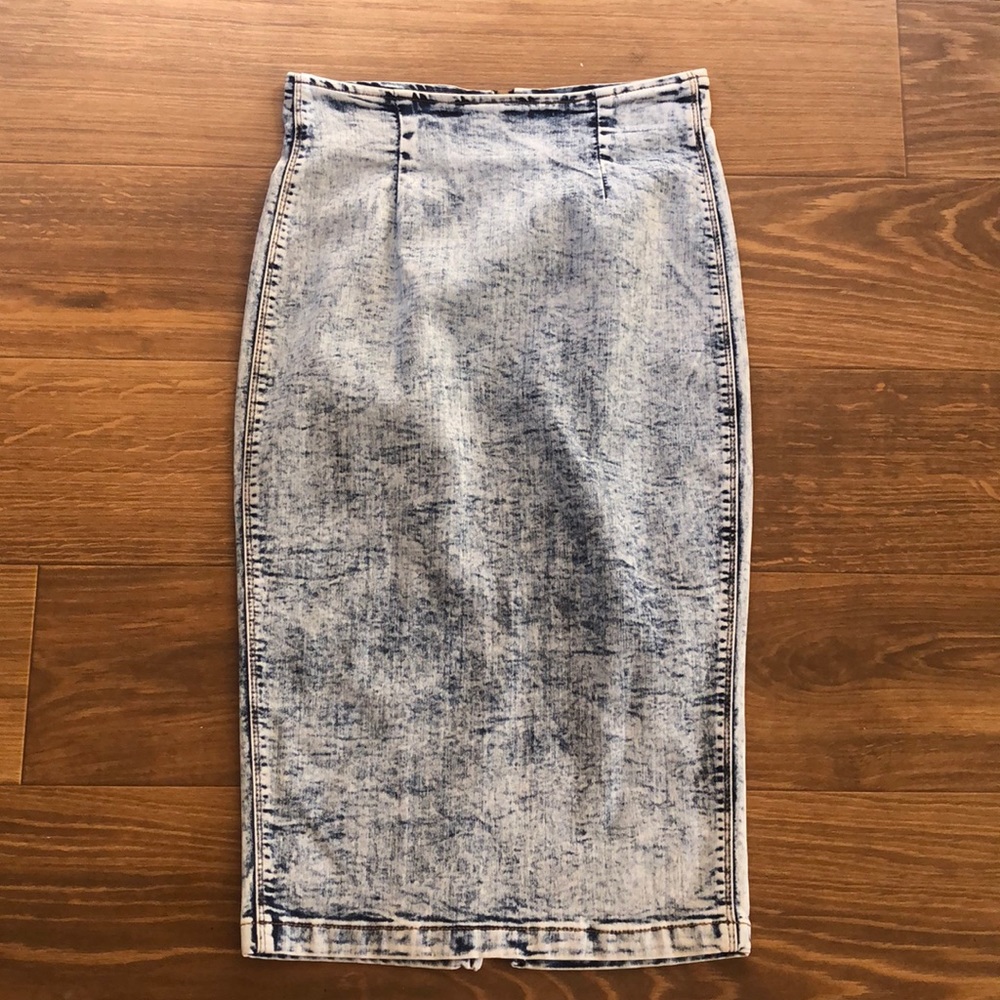 Jean skirt